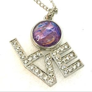 Snap Love pendant handmade 20mm snap SN20
